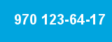 970 123-64-17 970 123-64-17
